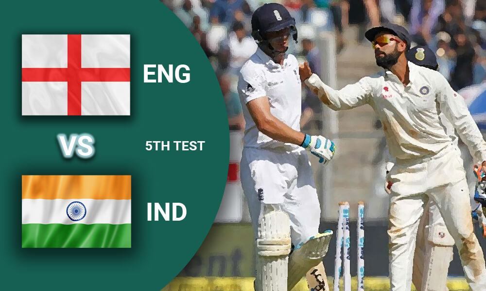 England vs India: 5th Test, September 10, 2021, India Tour of England Match Prediction