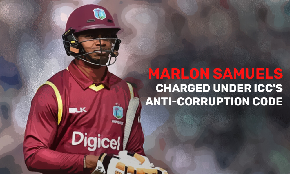 Marlon Samuels Charged under ICC Anti-Corruption Code