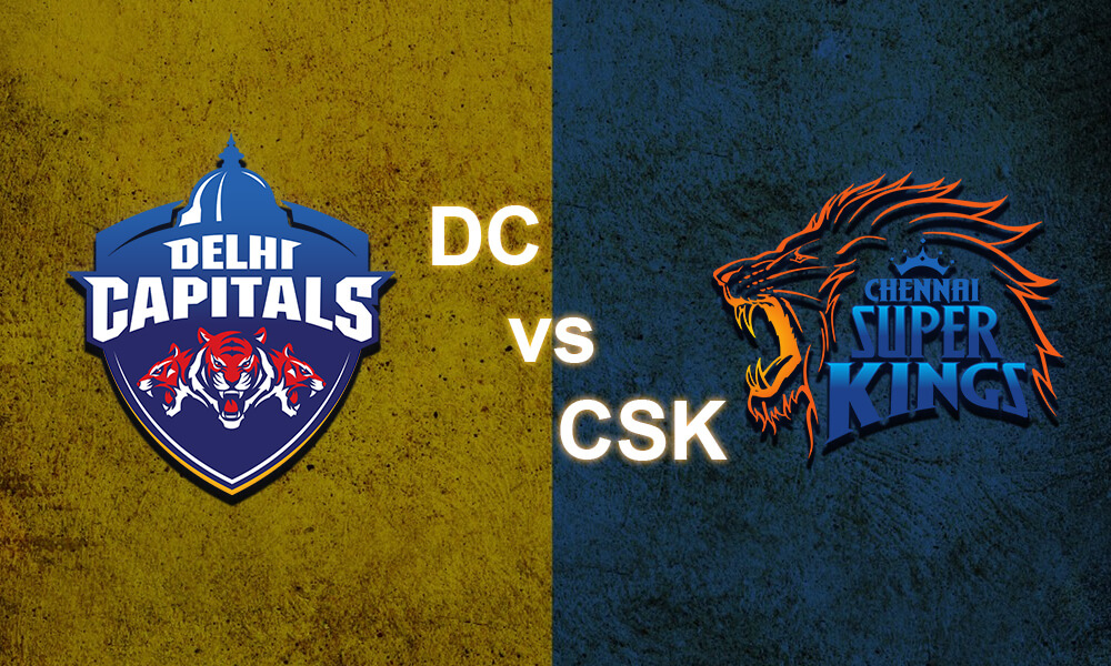 DC vs CSK Score, IPL 2021: Chennai lose Ruturaj, Du Plessis in powerplay.