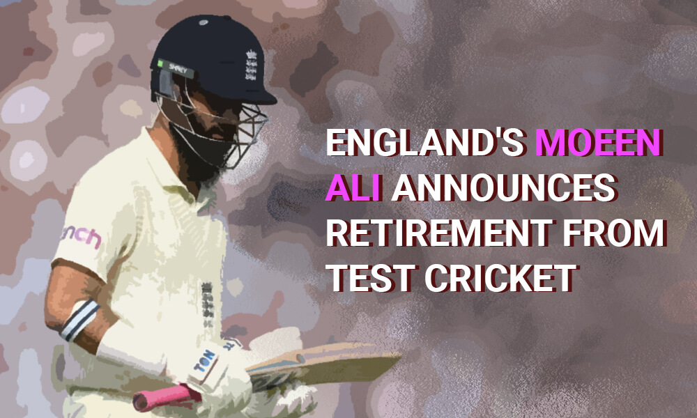 England's Moeen Ali Announces Retirement from Test Cricket