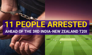 11 People Arrested Near Eden Gardens Ahead of the 3rd India-New Zealand T20I