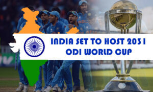 India Set to Host 2031 ODI World Cup