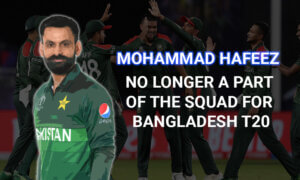 Mohammad Hafeez No Longer a Part of the Squad for Bangladesh T20