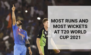Players with Most Runs and Most Wickets at T20 World Cup 2021