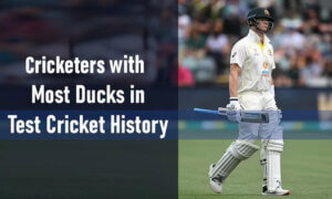 Cricketers with Most Ducks in Test Cricket History