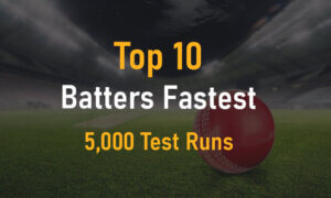 Top 10 Batters Fastest to 5,000 Test Runs
