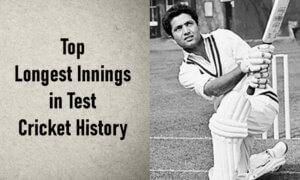 Top Longest Innings in Test Cricket History