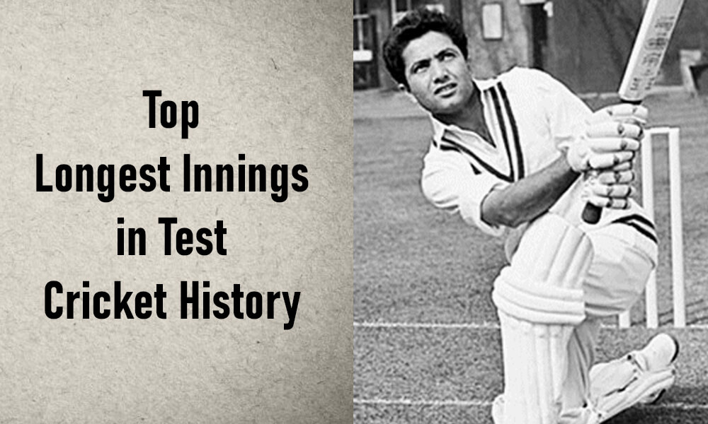 Top Longest Innings in Test Cricket History