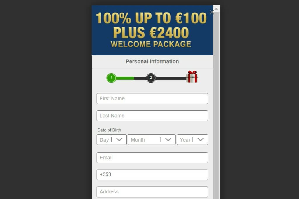 europa casino registration