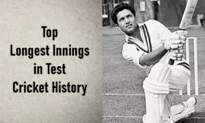 Top Longest Innings in Test Cricket History