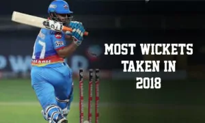 Most Wickets Taken in 2018